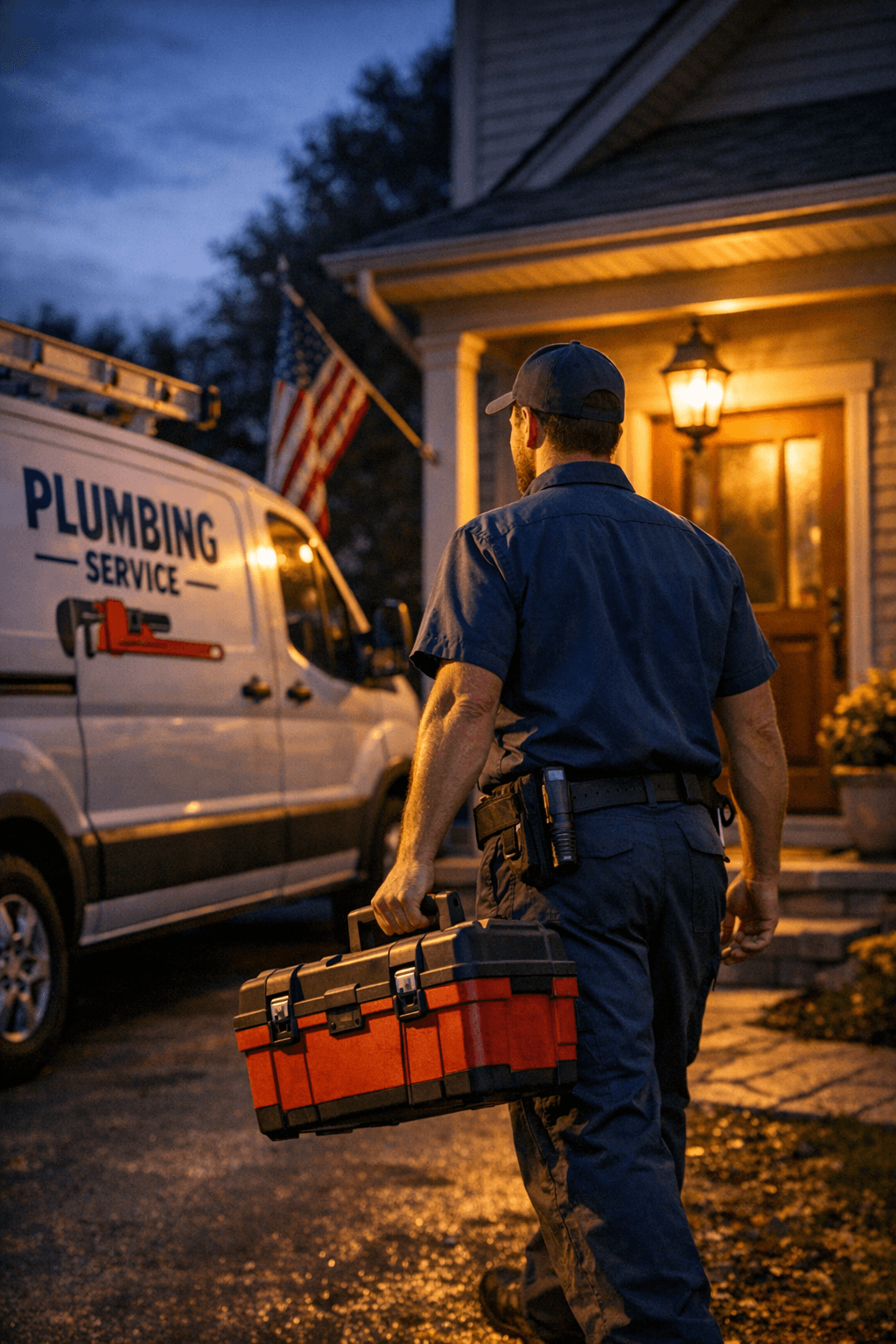 24/7 emergency plumbing services